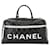 Timeless Chanel Matelassé Schwarz Leder  ref.1243892