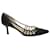 Zapatos de tacón Delilah con aberturas Jimmy Choo en cuero negro  ref.1244029