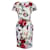 Robe droite florale Dolce & Gabbana en coton multicolore  ref.1244043