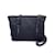 Double Prada sac à bandoulière Tessuto en nylon noir vintage avec chaîne Lucite Toile  ref.1244057