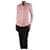 Gucci Pink silk ruffled shirt - size UK 6  ref.1244220