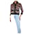 Gucci Multicoloured sequin knit jacket - size UK 8 Multiple colors Cotton  ref.1244221