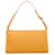 Accesorios de Louis Vuitton Yellow Epi Pochette Amarillo Cuero  ref.1244417