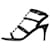 Valentino Black rockstud high-heel leather sandals - size EU 35  ref.1244483