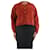 Autre Marque Red button-up cashmere cardigan - size L  ref.1244484