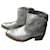 FORTE FORTE silver boots size 40 in very good condition Silvery Leather  ref.1244521