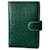 Rolex Vintage organizer Green Leather Metal  ref.1244522