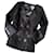 Chanel Veste en tweed noir avec imprimé sur la piste Paris / Seoul  ref.1244524