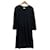 Chanel Supermarket Collection im angesagten Vintage-Look-Kleid Marineblau Wolle  ref.1244531