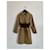 Burberry Coats, Outerwear Beige Leather  ref.1244555