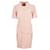 Chanel Pearl Belt Runway Tweed Dress Peach  ref.1244605