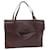 CARTIER Tote Bag Leather Red Auth bs11845  ref.1244683