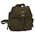 PRADA Backpack Nylon Khaki Auth 65700  ref.1244686