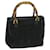 GUCCI Bamboo Hand Bag Suede Black Auth 66064  ref.1244724