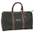 Christian Dior Honeycomb Canvas Boston Bag PVC Leder Schwarz Auth 65307  ref.1244785