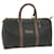 Christian Dior Borsa Boston Tela A Nido D'Ape Pelle PVC Nero Auth 65307  ref.1244785