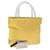 PRADA Hand Bag Nylon Yellow Auth yk10521  ref.1244806