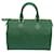 Louis Vuitton Speedy 25 Verde Cuero  ref.1244871