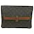 Louis Vuitton Pochette Brown Cloth  ref.1245048