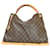 Louis Vuitton Hobo Brown Cloth  ref.1245174