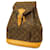 Louis Vuitton Montsouris MM Brown Cloth  ref.1245197