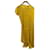 BALENCIAGA  Dresses T.International XS Silk Yellow  ref.1245279
