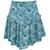 Autre Marque Rhode Aqua Lotus Namik Mini Skirt Blue Cotton  ref.1245303