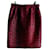 Yves Saint Laurent Skirts Black Red Satin  ref.1245319