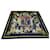 quadrado Hermès em perfeito estado com caixa Multicor Seda  ref.1245321