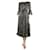 Autre Marque Black floral printed dress - size UK 8 Polyester  ref.1245440