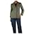Ganni Green checkered blazer - size UK 6 Wool  ref.1245468