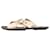 Marni Brown criss-cross flat sandals - size EU 40 Leather  ref.1245475