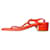 Chanel Orange leather T-bar sandals - size EU 39  ref.1245485