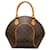 Louis Vuitton Ellipse PM monogramme brun Cuir Toile Marron  ref.1245497