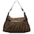 Fendi Brown Zucca Chef Shoulder Bag Cloth Cloth  ref.1245527