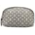 Louis Vuitton Gray Monogram Mini Lin Cosmetic Pouch Grey Cloth Cloth  ref.1245553