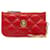 Porta-cartões de couro Versace Red Medusa Vermelho Bezerro-como bezerro  ref.1245555