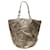Bottega Veneta Vintage Golden Bucket Bag with Woven Elements Metallic Leather  ref.1245609