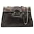 Baguette Fendi Maxi Baquette in Metallic Bronze with Gold Hardware Leather  ref.1245617