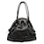 Salvatore Ferragamo Black Leather Tote with Silver Hardware  ref.1245623