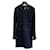 Chanel Vestido de malha preto com botões de CC. Lã  ref.1245633