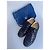 Chanel sneakers / scarpe da tennis con lacci logo CC Blu - vista 13