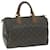 Louis Vuitton Monogram Speedy 30 Bolsa de mão M41526 Autenticação de LV 65816 Monograma Lona  ref.1245742