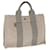 Hermès HERMES New Fourre Tout Hand Bag Canvas Gray Auth 65310 Grey Cloth  ref.1245743