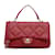 CHANEL Handtaschen Rot Leder  ref.1245875