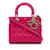 Lady Dior DIOR Handtaschen Pink Leder  ref.1245885