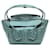 Bottega Veneta Handbags Blue Green Leather  ref.1246080