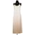 Autre Marque vestido branco Poliéster  ref.1246104