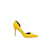 Céline Suede heels Yellow Deerskin  ref.1246133