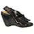 COSTUME NATIONAL  Sandals T.eu 37.5 leather Black  ref.1246177